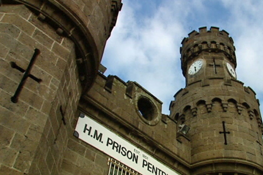 The stone walls of Pentridge Prison