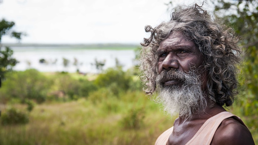 David Gulpilil in his award winning role as Charlie, in 'Charlie's Country'. The film directed by Rolf de Heer premieres in Australian cinemas from 17 July 2014.