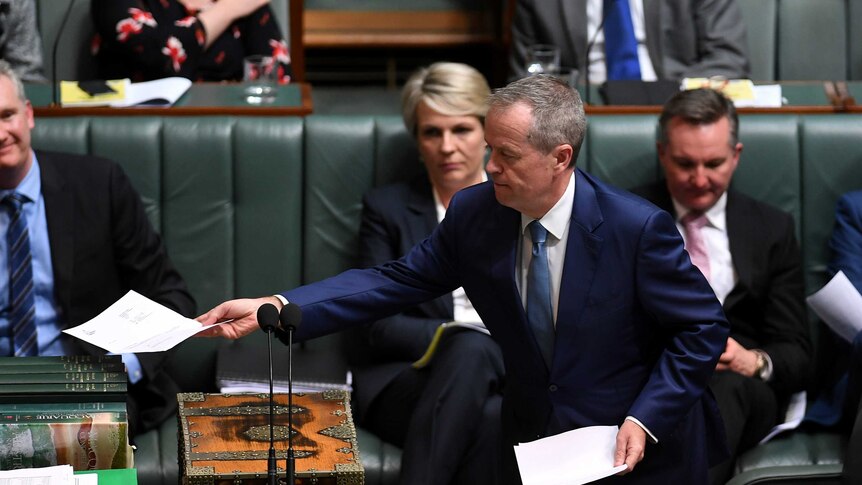 Mr Shorten said he didn't think other MPs should have to produce documents showing their citizenship status.