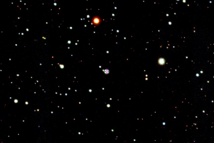 Telescope image of stars