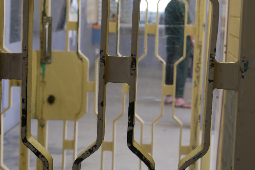 Greenough Prison gates prisoner