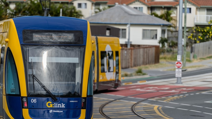 Gold Coast light rail tram