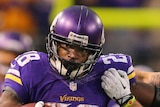 Adrian Peterson in action for the Minnesota Vikings