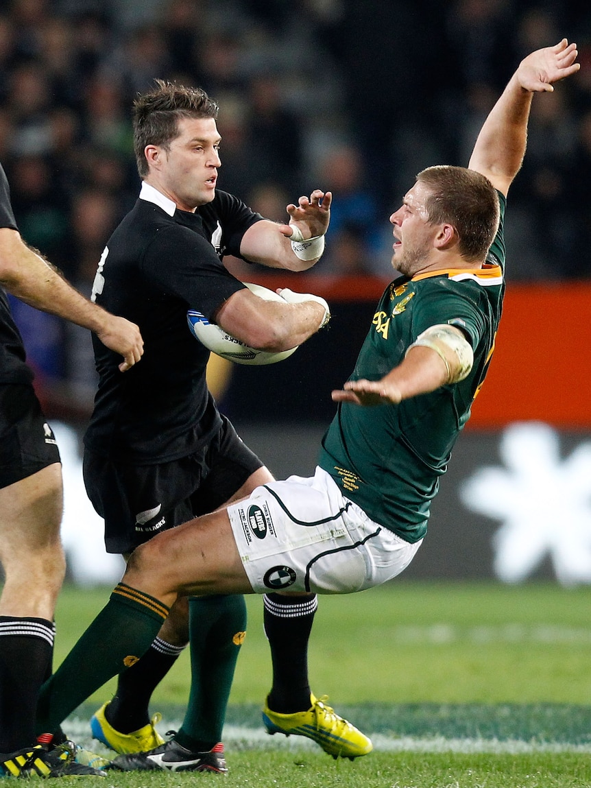 Cory Jane makes his mark on the South African defence.