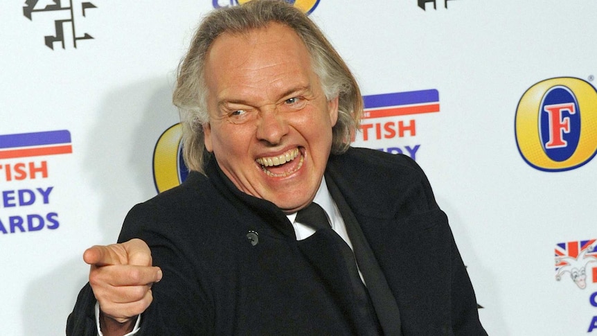 Rik Mayall attends the British Comedy Awards at Fountain Studios on December 16, 2011 in London, England.