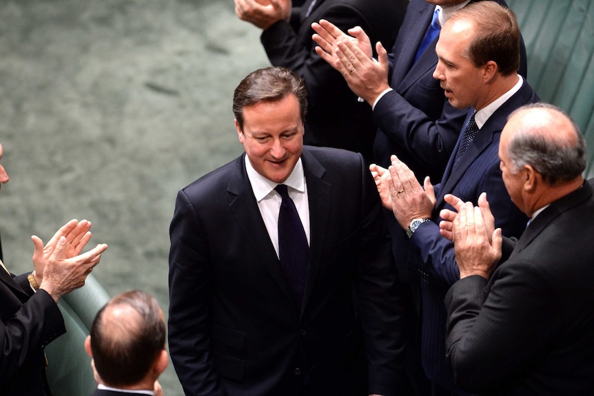 Mr Cameron said his government hoped to introduce counter-terror laws "shortly".