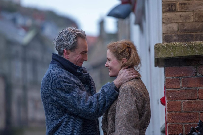 Daniel Day-Lewis and Lesley Manville in Phantom Thread.
