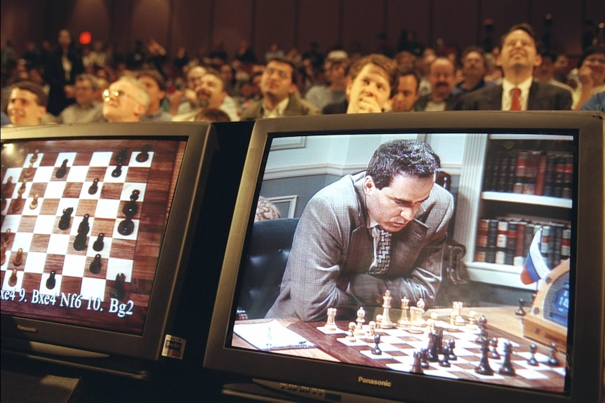 Garry Kasparov against DeepBlue
