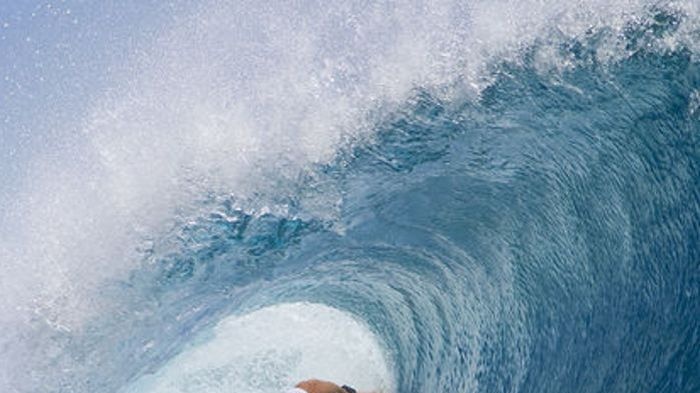 Heating up ... Andy Irons rides en route to his 20th title.