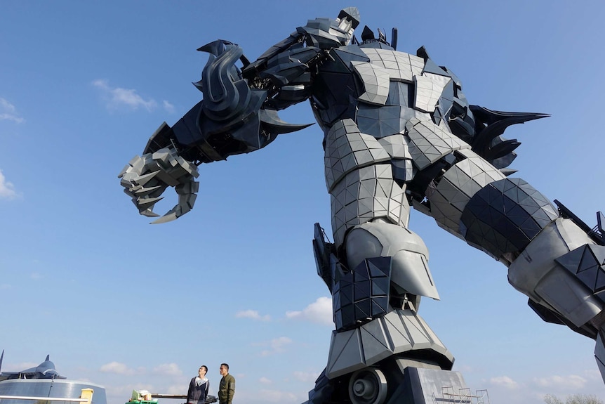 Giant robot in China