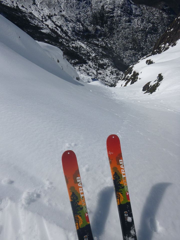 Backcountry skiers making the most of heavy snow at Tasmania's Cradle