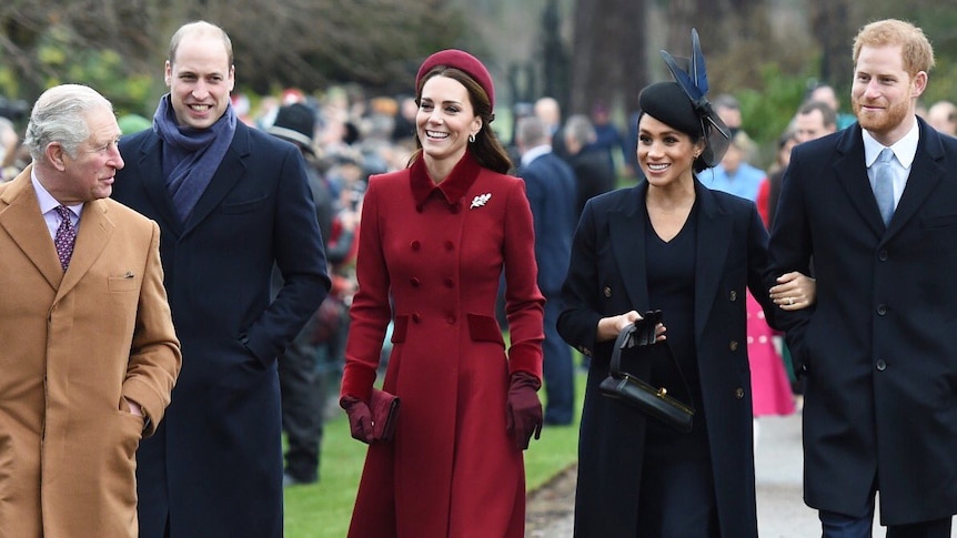 Royal Family attends Sandringham morning Christmas church service