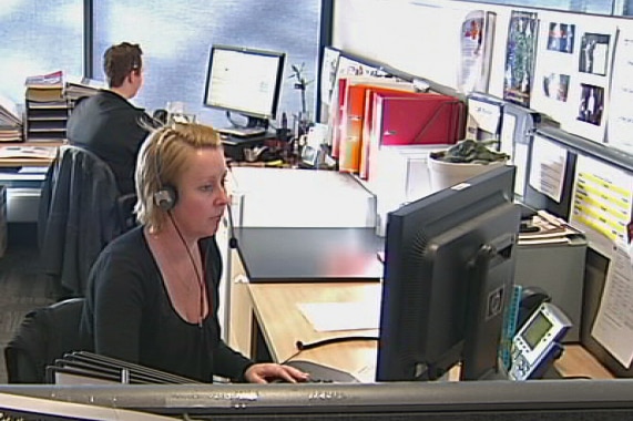The busy First Point office handles calls from people across Canberra who want to access support services.