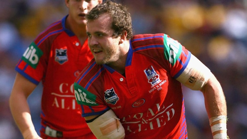 Clint Newton returned to the Knights this season, after leaving club mid-year in 2007.