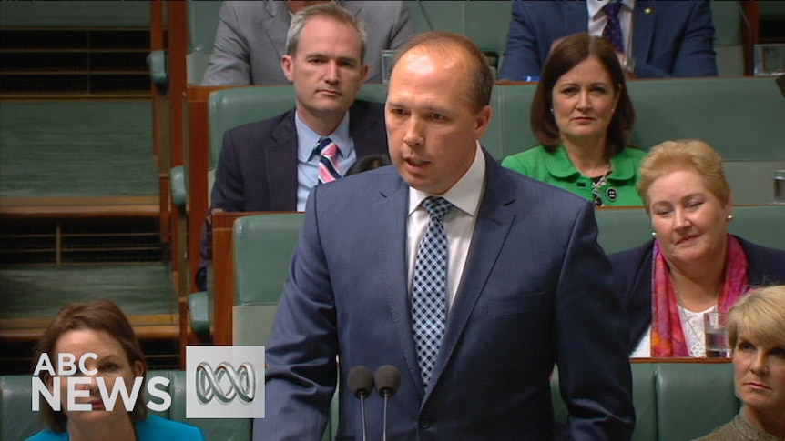 Peter Dutton suggests the Fraser government made mistake by resettling Lebanese refugees
