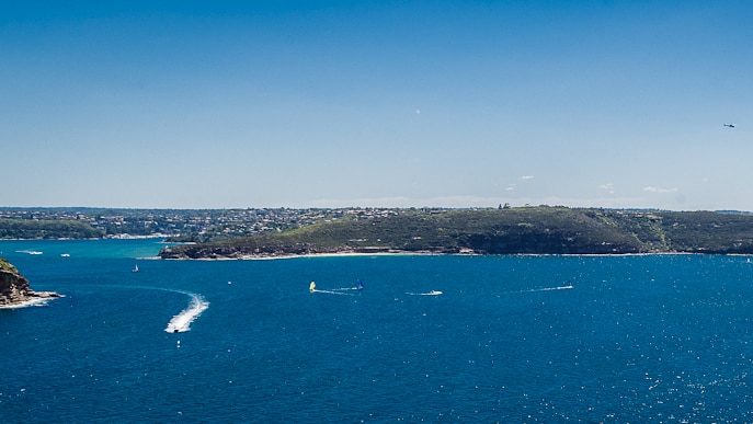 The Sydney Harbour is a drowned river estuary