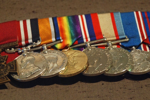 A Victoria Cross and other military medals awarded to Lieutenant George Ingram