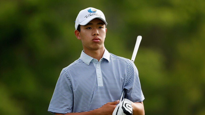 Guan takes it all in at Zurich Classic