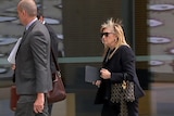 Sarina Russo entering the Supreme Court in Brisbane