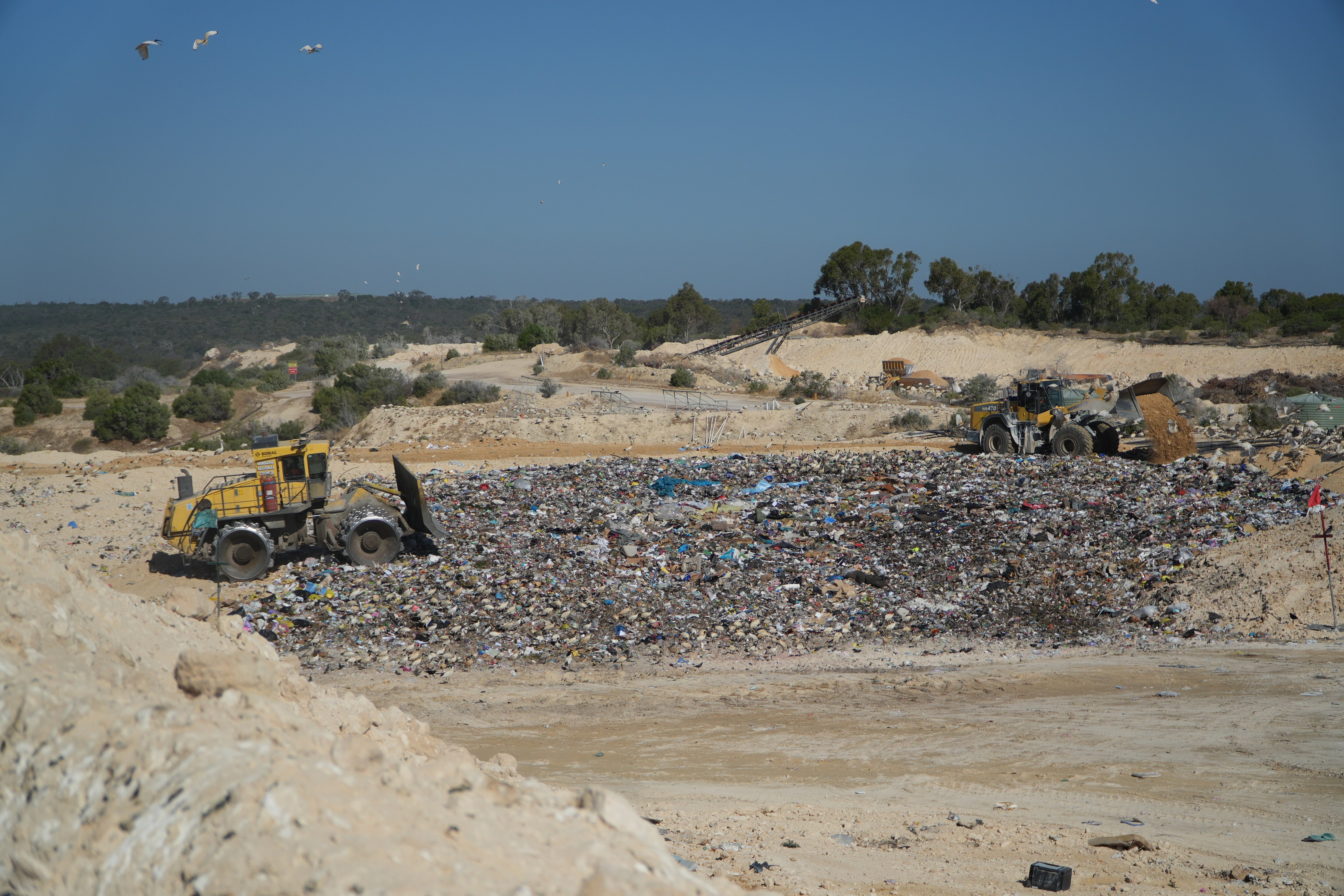 Vertedero del parque Tamala