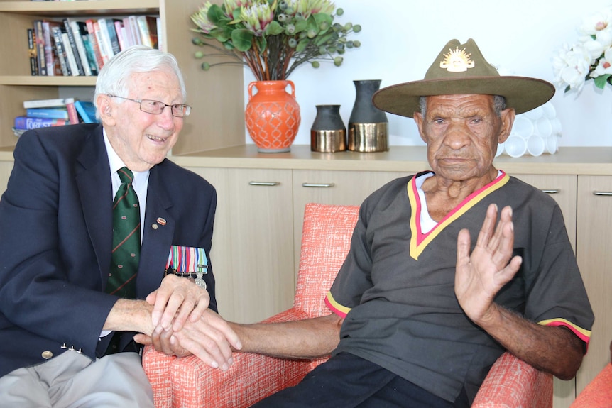 Alan Moore and Havala Luala reminisce about their experiences at Kokoda during World War Two.