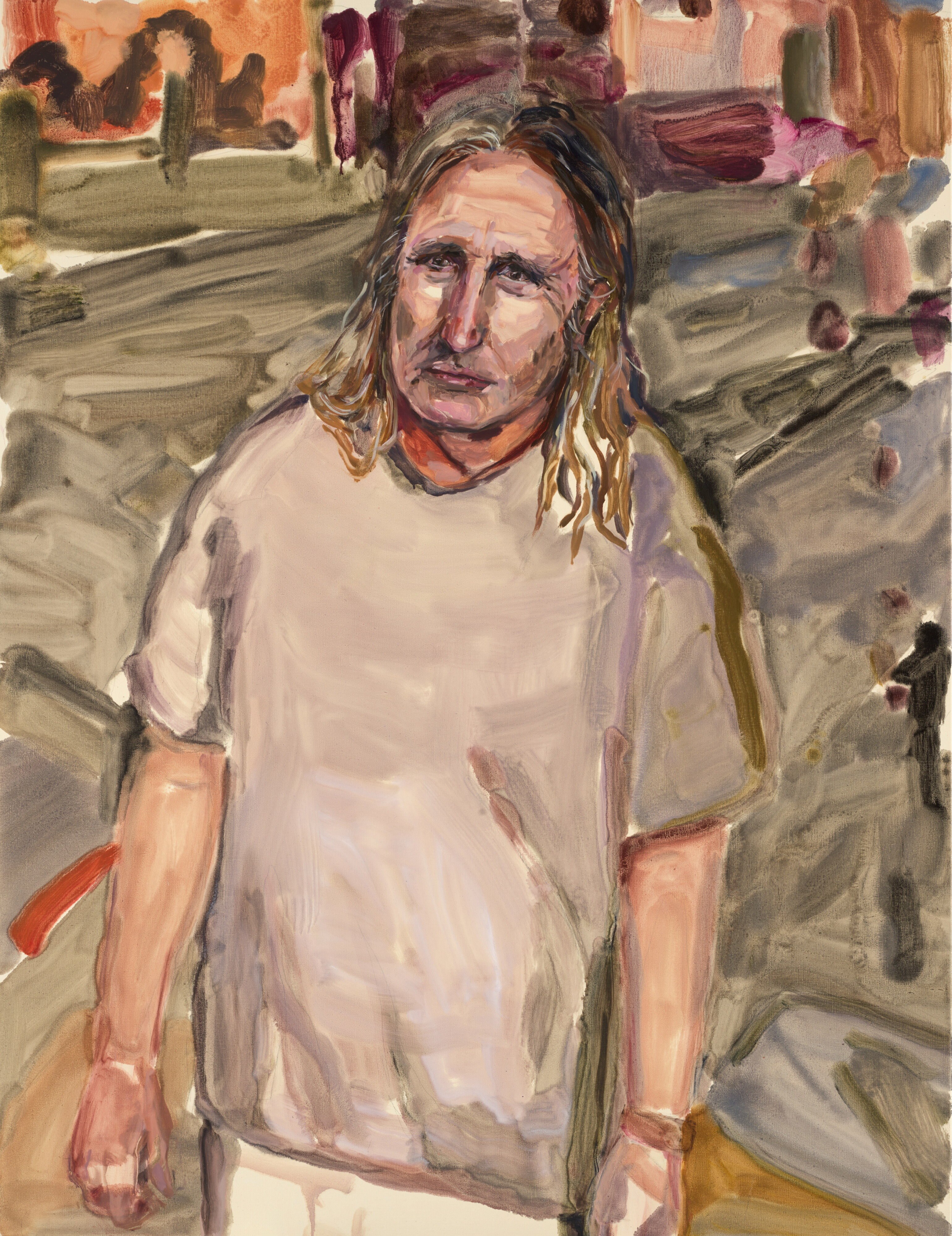 A painting of Tim Winton