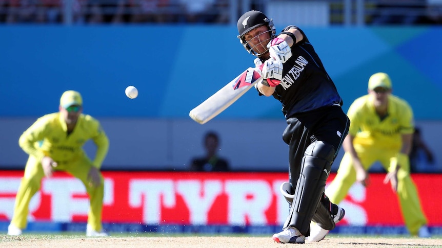 Brendon McCullum hits out for New Zealand against Australia