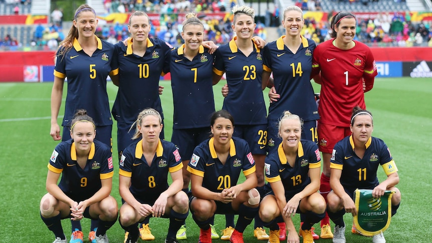 Matildas team photo