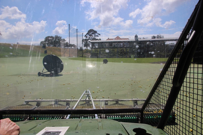 Driving range target practice