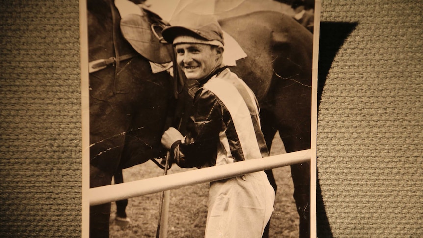 Neil Day as a young jockey.