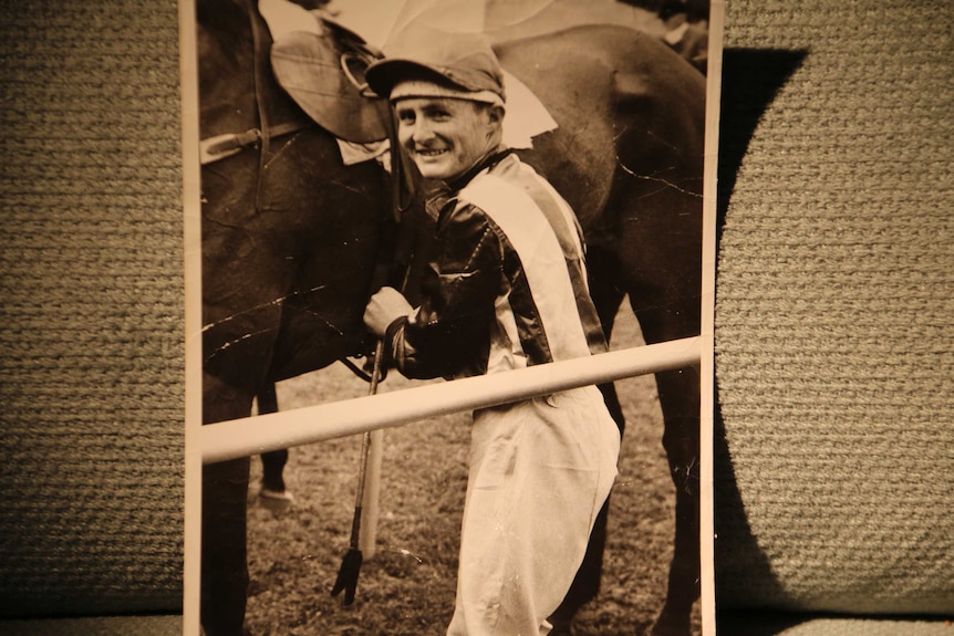 Neil Day as a young jockey.