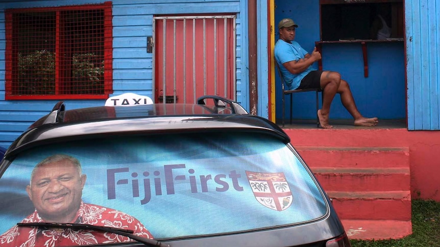 Frank Bainimarama election ad