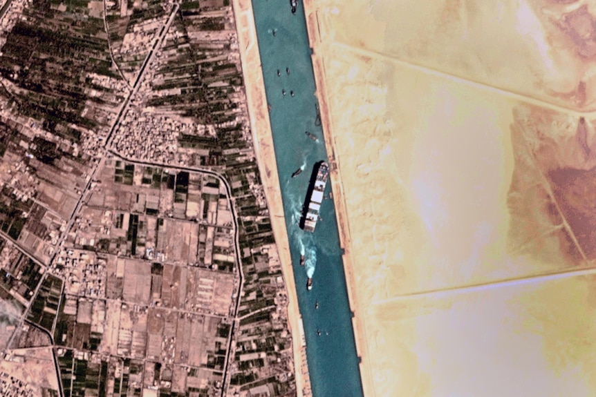Ever Given cargo partially refloated in Suez Canal
