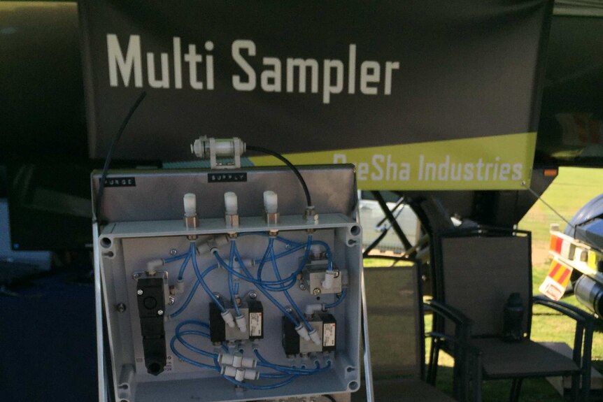 close up shot of Multisampler