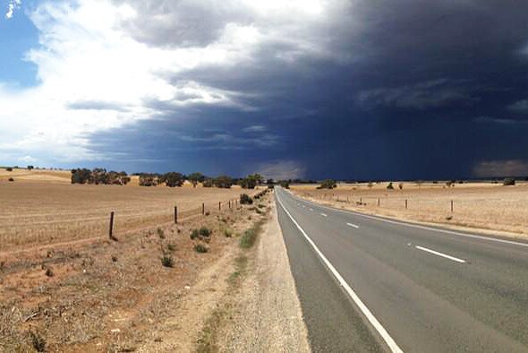 Approaching storm in SA