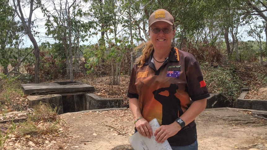Horn Island resident Vanessa Seekee works to uncover and restore some of the island's most important military sites.