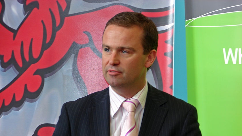 Tasmanian Education Minister David Bartlett