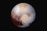 An enhanced colour image of Pluto