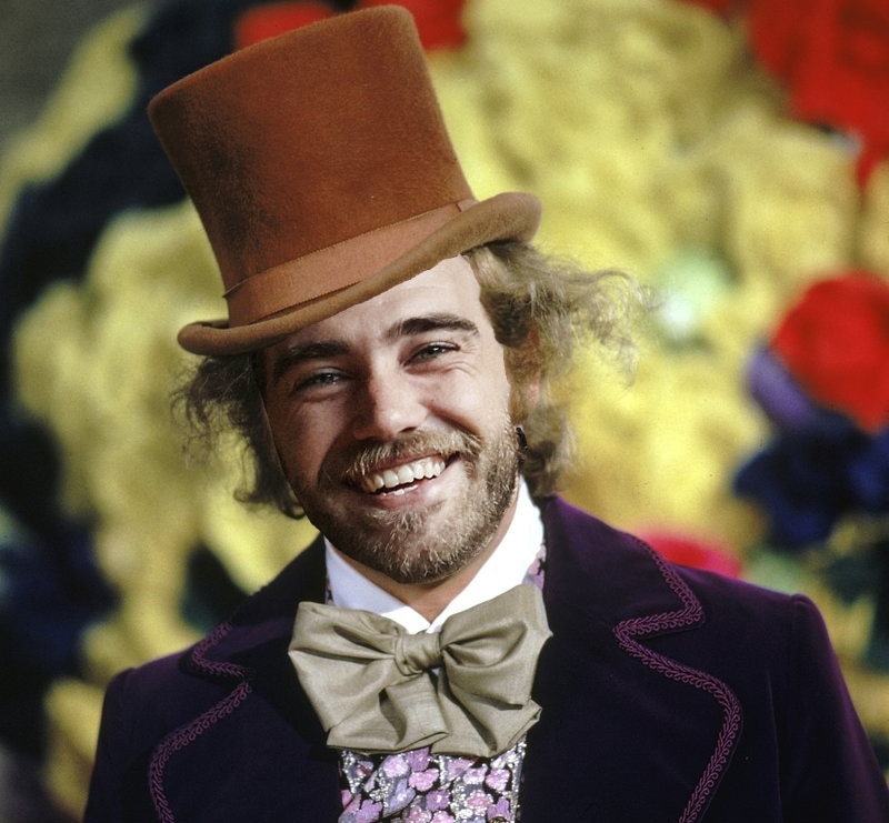 A photoshop of Matt Corby as Gene Wilder's Willy Wonka