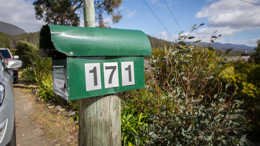 A letterbox outside a home.