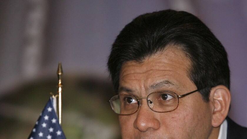 US Attorney-General Alberto Gonzales has faced tough criticism over his anti-terrorism laws. (File photo)