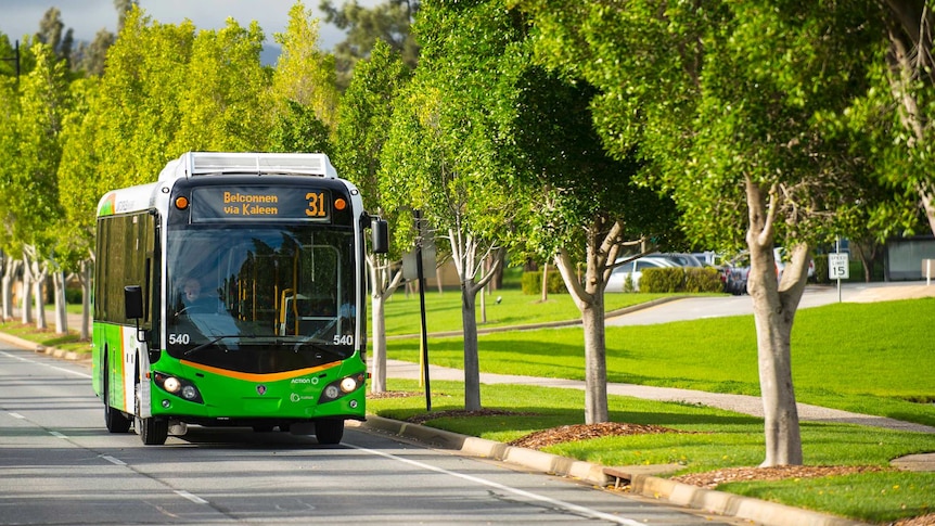 An ACTION bus in Canberra, good generic.
