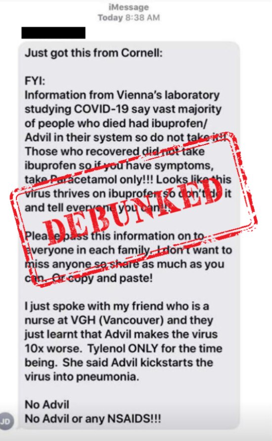 Ibuprofen, furry friends and a COVID19 vaccine. Coronavirus