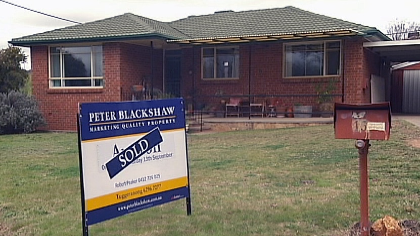 13 Allan Place in Curtin was marketed as a former Mr Fluffy house which was suitable for redevelopment.