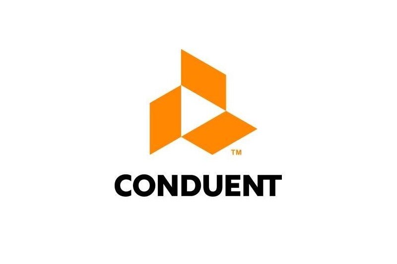 The logo of a company called Conduent