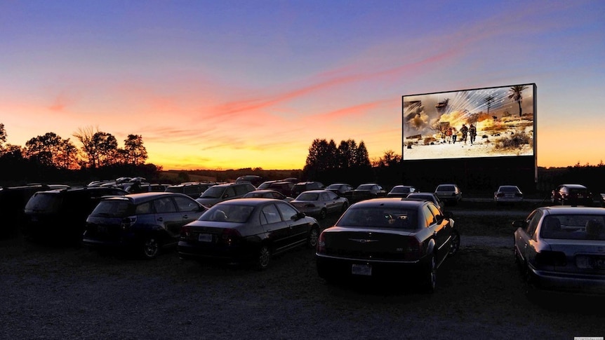 The Yatala drive-in in QLD.