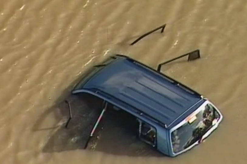 A car, which had five people in it, left Manor Lakes Boulevard near Pedder Street, emergency services said.