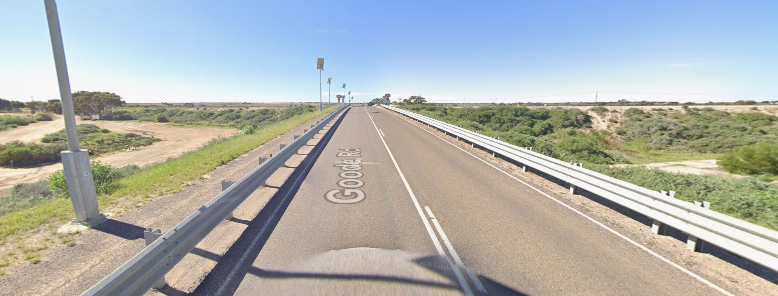 A Google Maps screenshot of Goode Road.