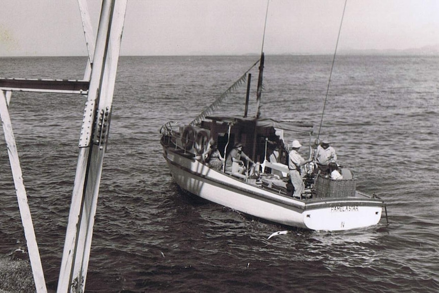 The Pamela Star supply boat on South Solitary Island