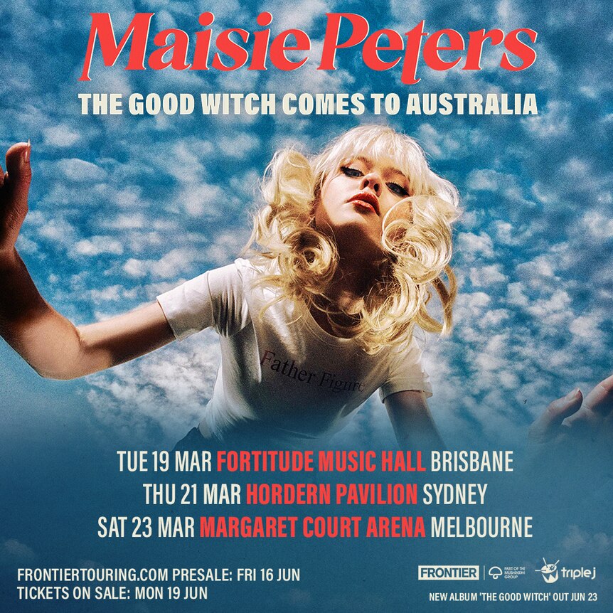 Maisie Peters is bringing her magical tour over for her biggest Aussie